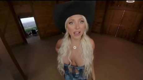 Kayley Gunner Wants To Ride You Hard On Your Farm