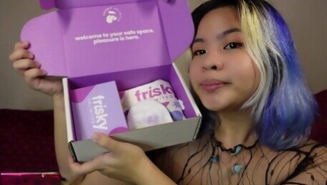 Tina Slick - Cute Creamy Pinay Fucks Herself With Cute Sex Toys (Frisky Ultd)